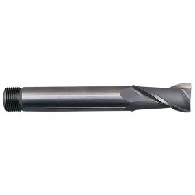 5230T, Long Slot Drill, 25mm, 2fl, Threaded Shank, High Speed Steel, Bright