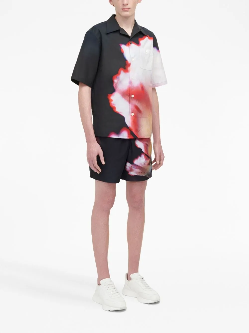 Alexander McQueen    Alexander Mc Queen Floral Print Shirt