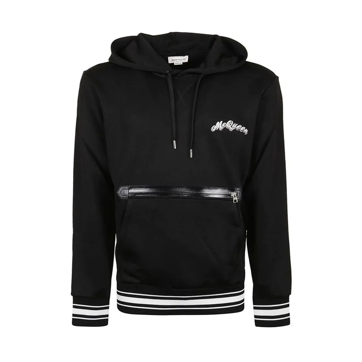 Alexander McQueen    Alexander Mcqueen Logo Hooded Sweatshirt