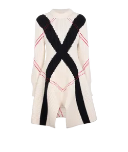Alexander McQueen Kni Asymmetric Dress