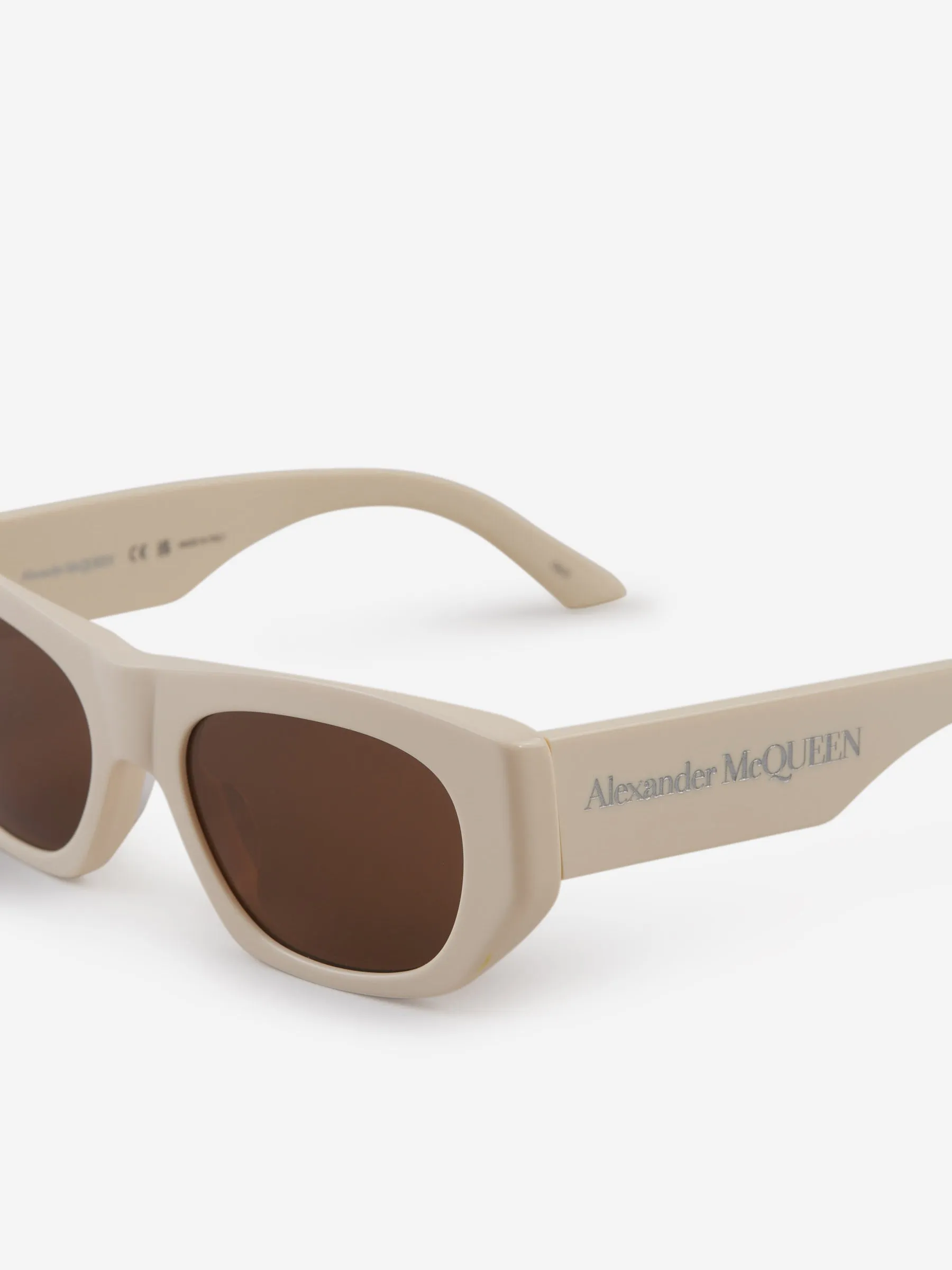Alexander McQueen Rectangular Sunglasses 