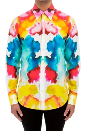 Alexander Mcqueen Shirt Mirrored Ink | Credomen