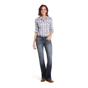 Ariat Women's REAL Mid BC Blue