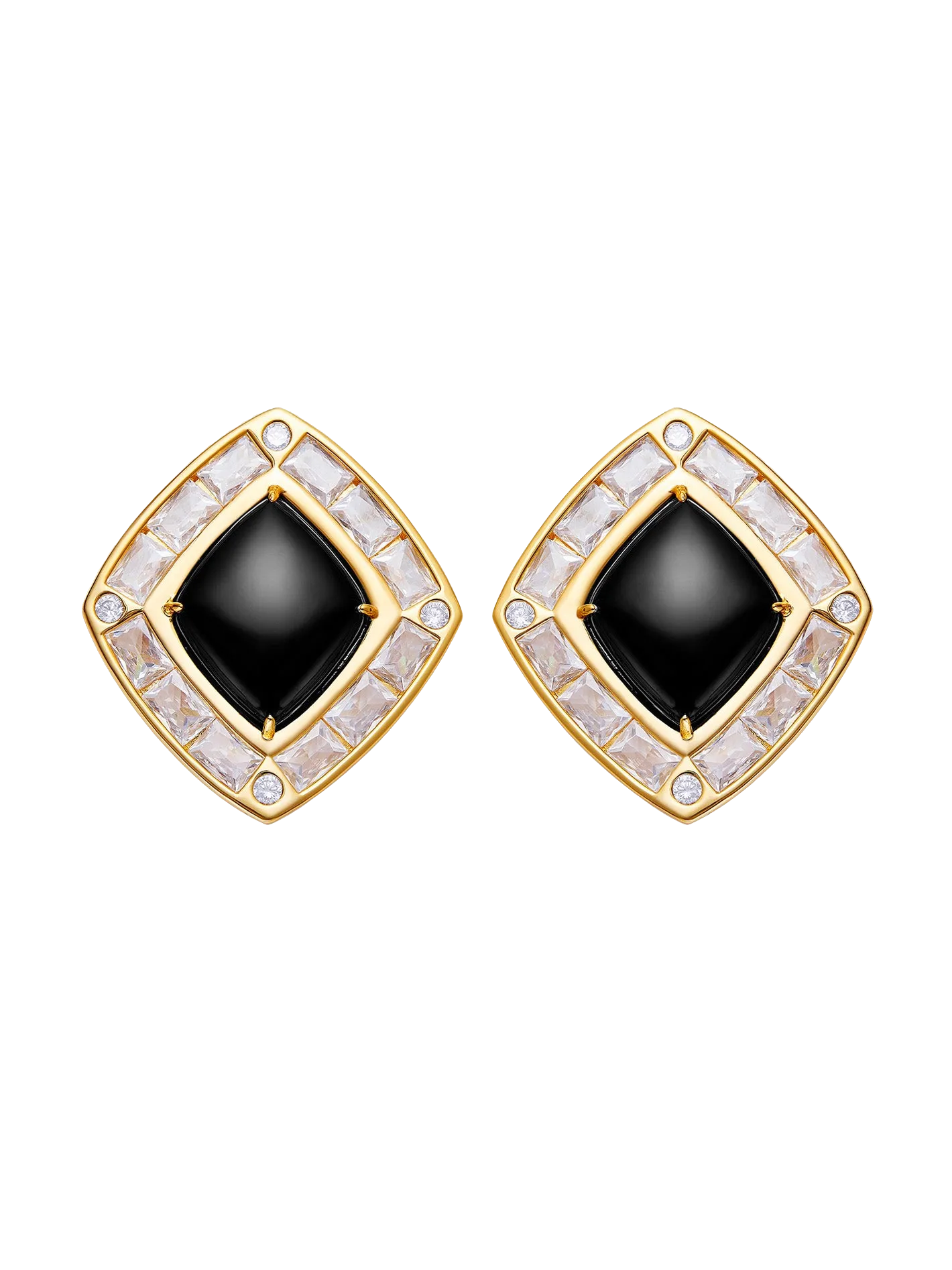 Bianca Earrings (Black)