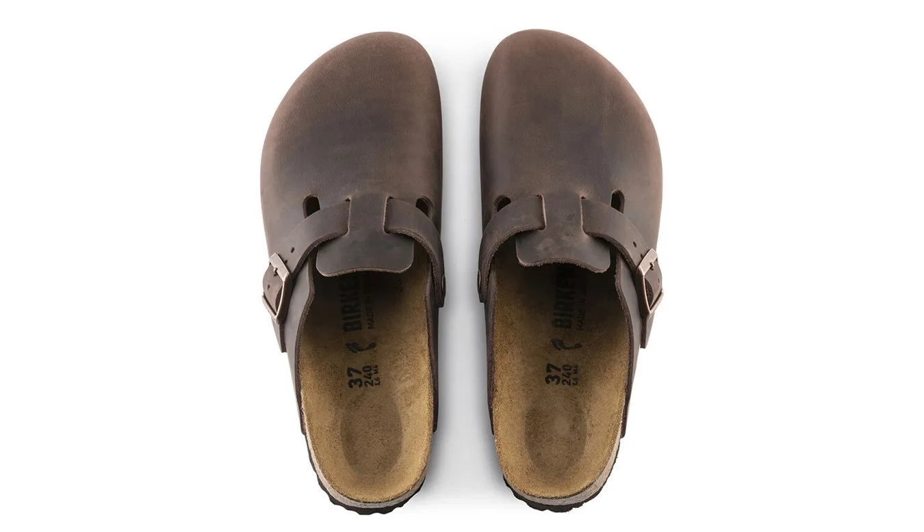 Birkenstock Boston Oiled Leather Narrow Fit