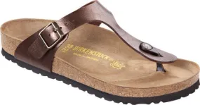 Birkenstock thong sandal Gizeh toffee Birko-Flor