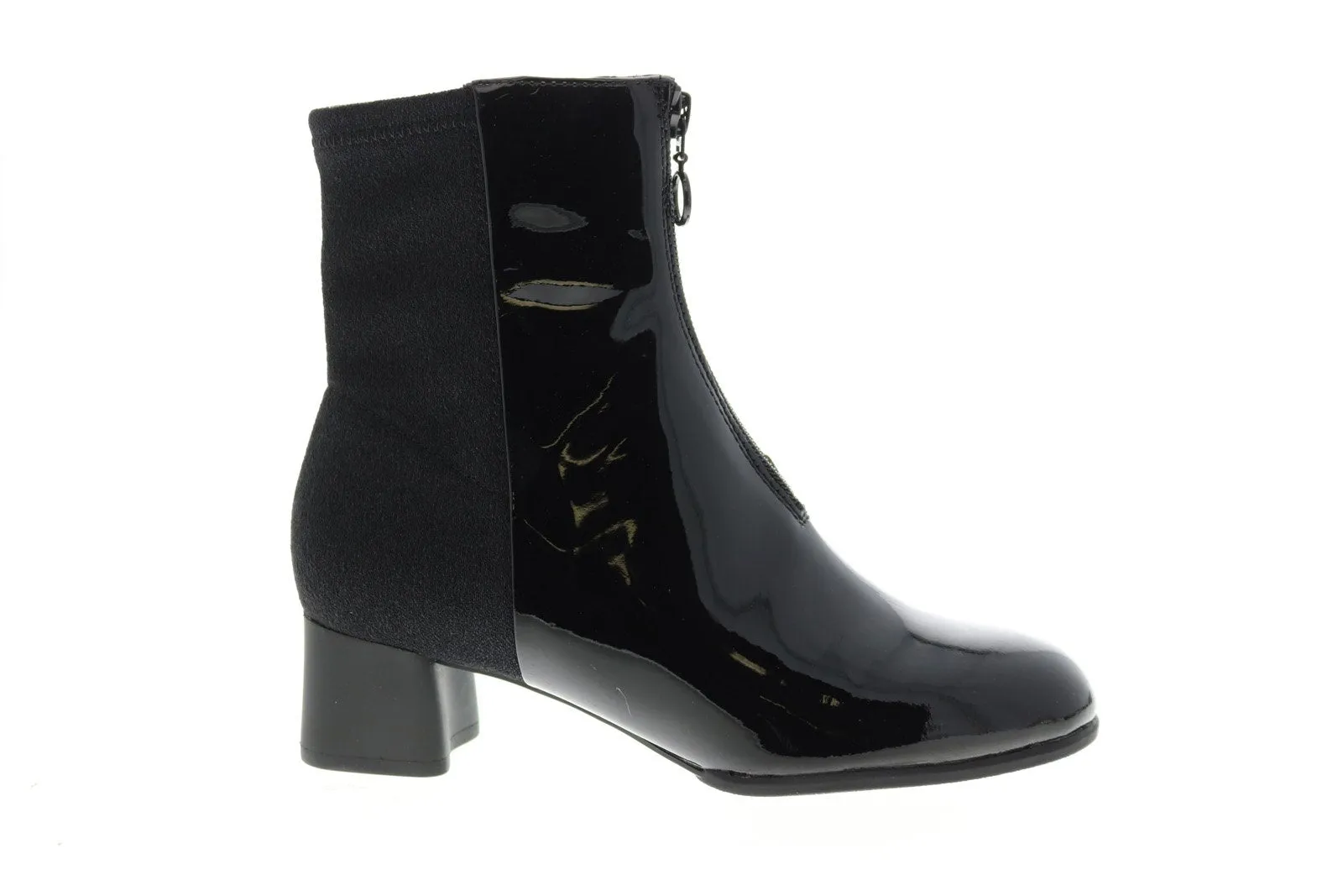 Camper Katie K400312-005 Womens Black Leather Zipper Casual Dress Boots