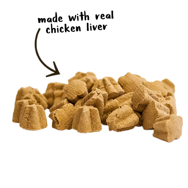 Cloud Star Crunchy Tricky Trainers Chicken Liver Dog Treats, 8oz