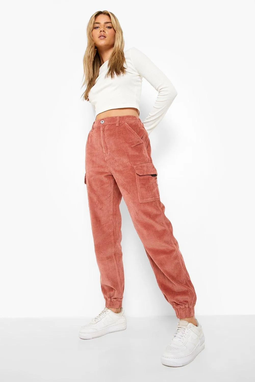 Cord Utility Pocket Jeans