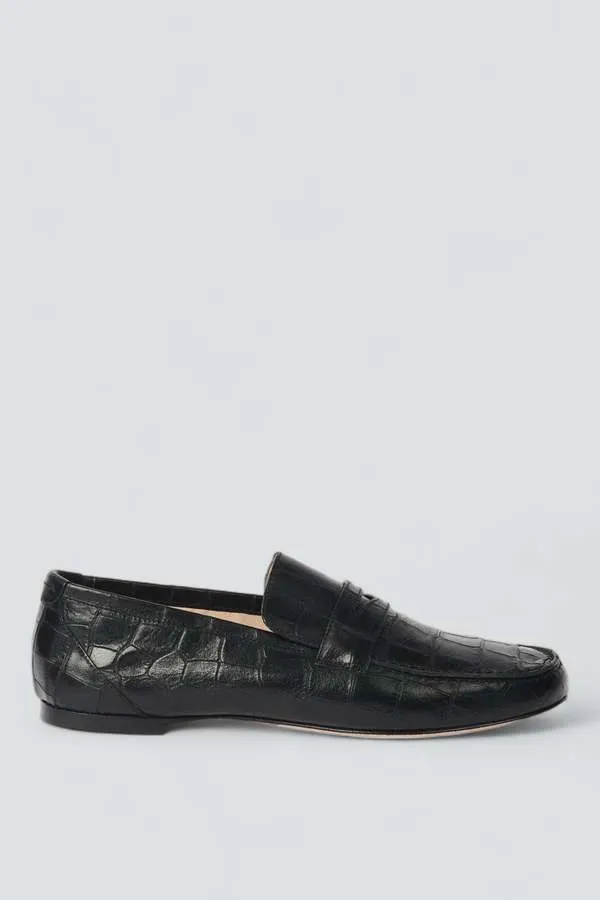 Croc Penny Loafer - Black