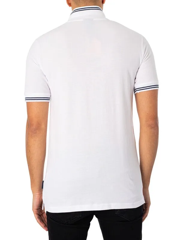 Ellesse Rookie Polo Shirt - White