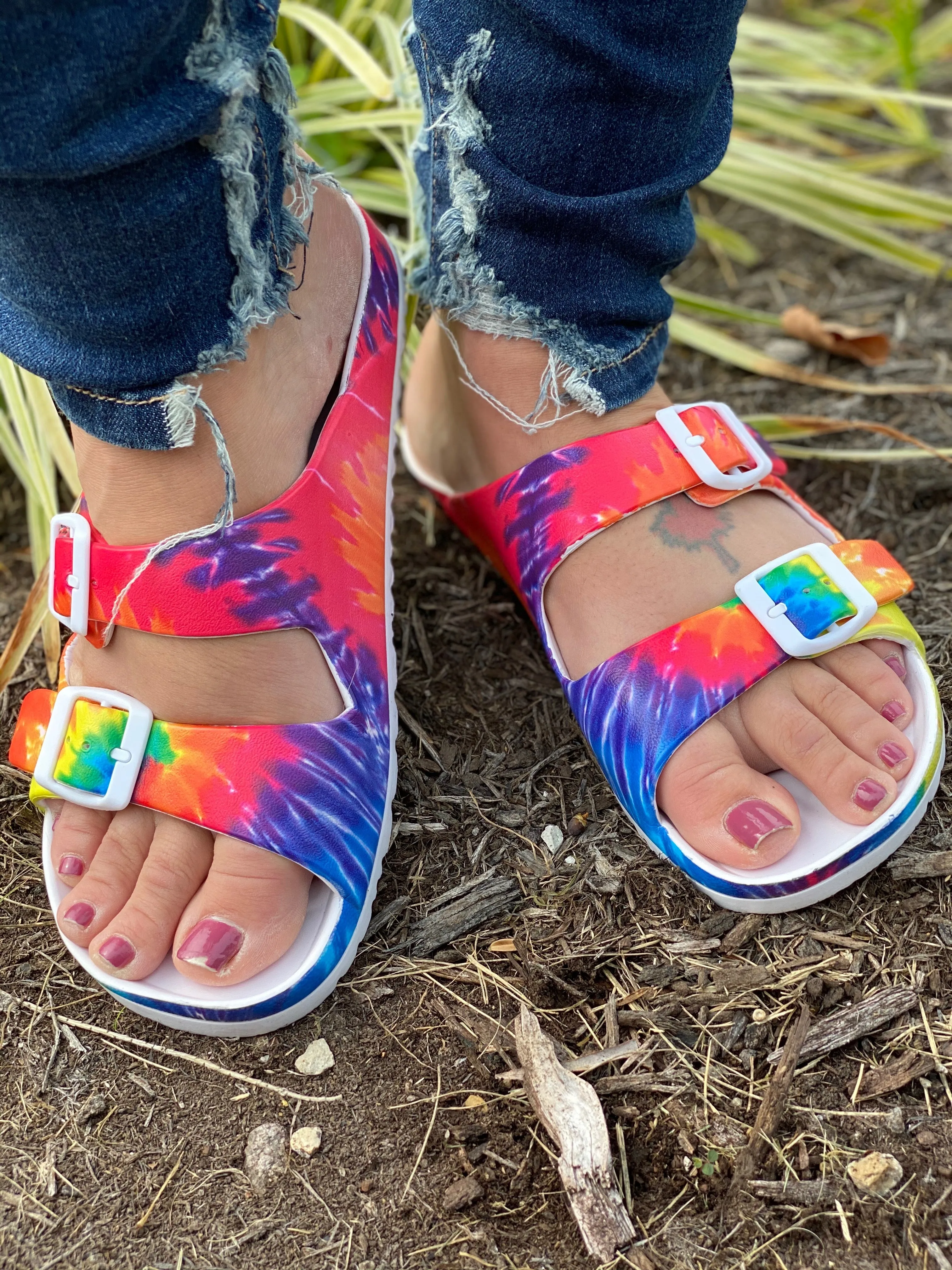 Jasmin Tie Dye Sandal