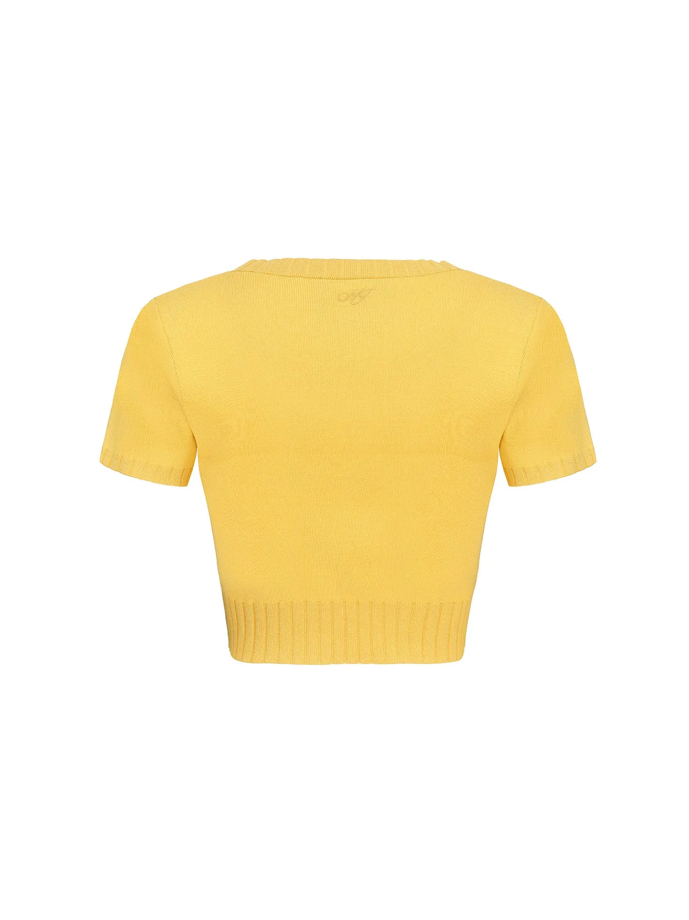 Kennedy Knit Top Set (Yellow)