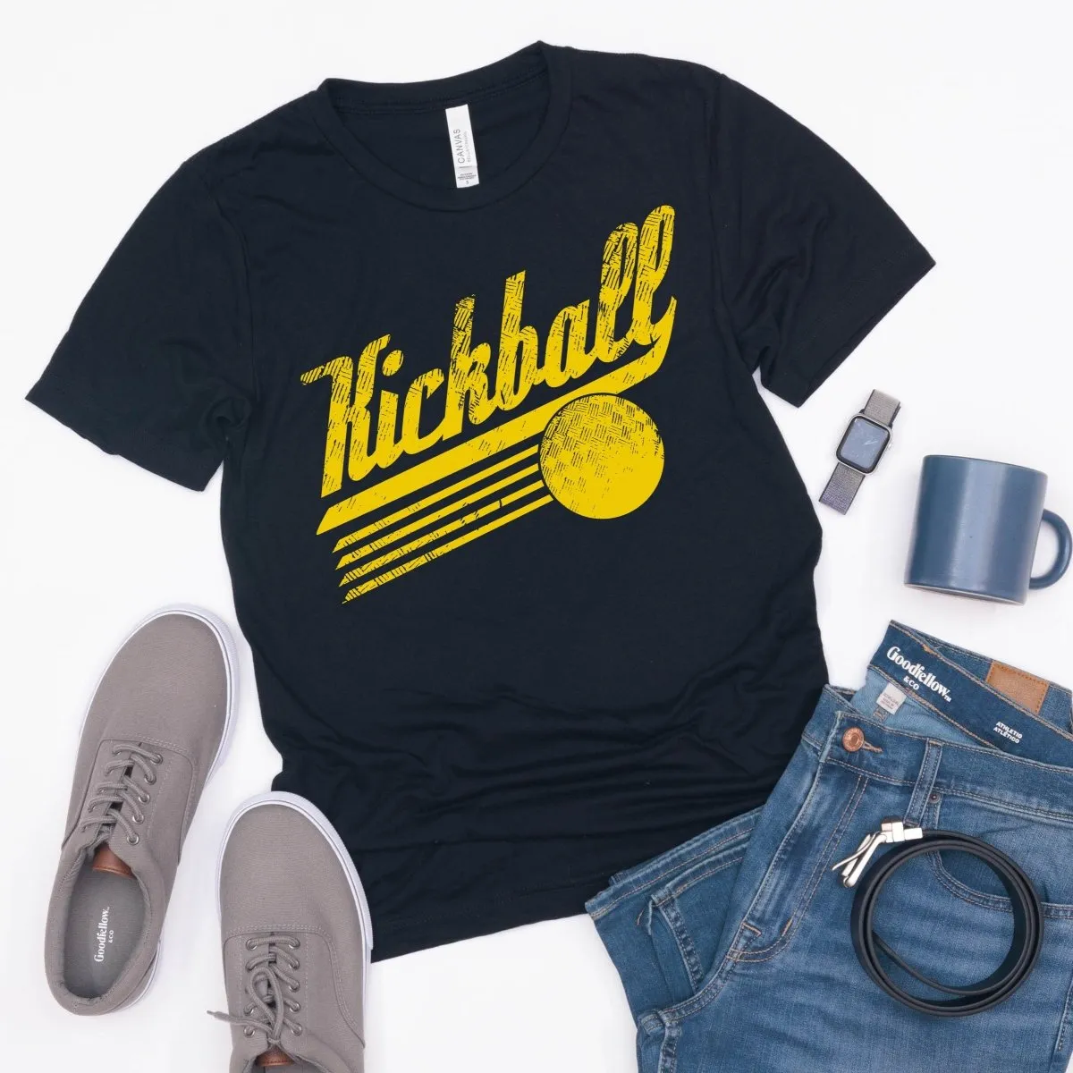 Kickball Gold tee