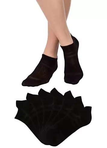 Pack of 7 Trainer Socks by active by LASCANA | Look Again
