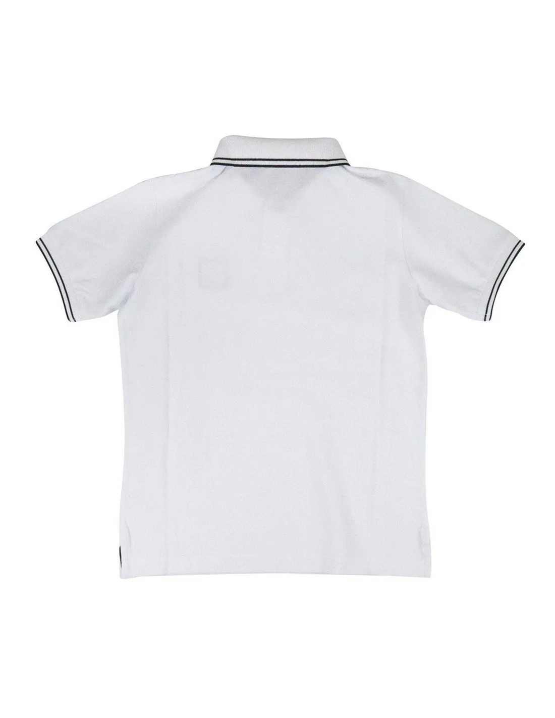 Polo Stone Island bimbo 761621348 bianca PE22