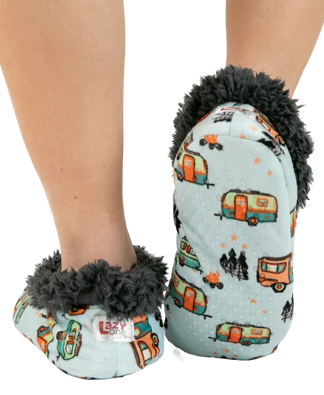 Rolltel Fuzzy Feet Slipper