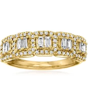 Ross Simons Diamond Ring in 14kt Yellow Gold