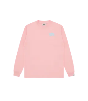 SMALL ARCH LOGO L/S T-SHIRT - PINK