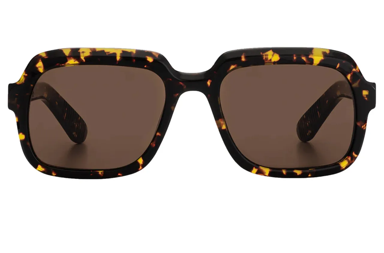 Spitfire Cut Thirty Eight Sunglasses - Tortoise Shell/Brown