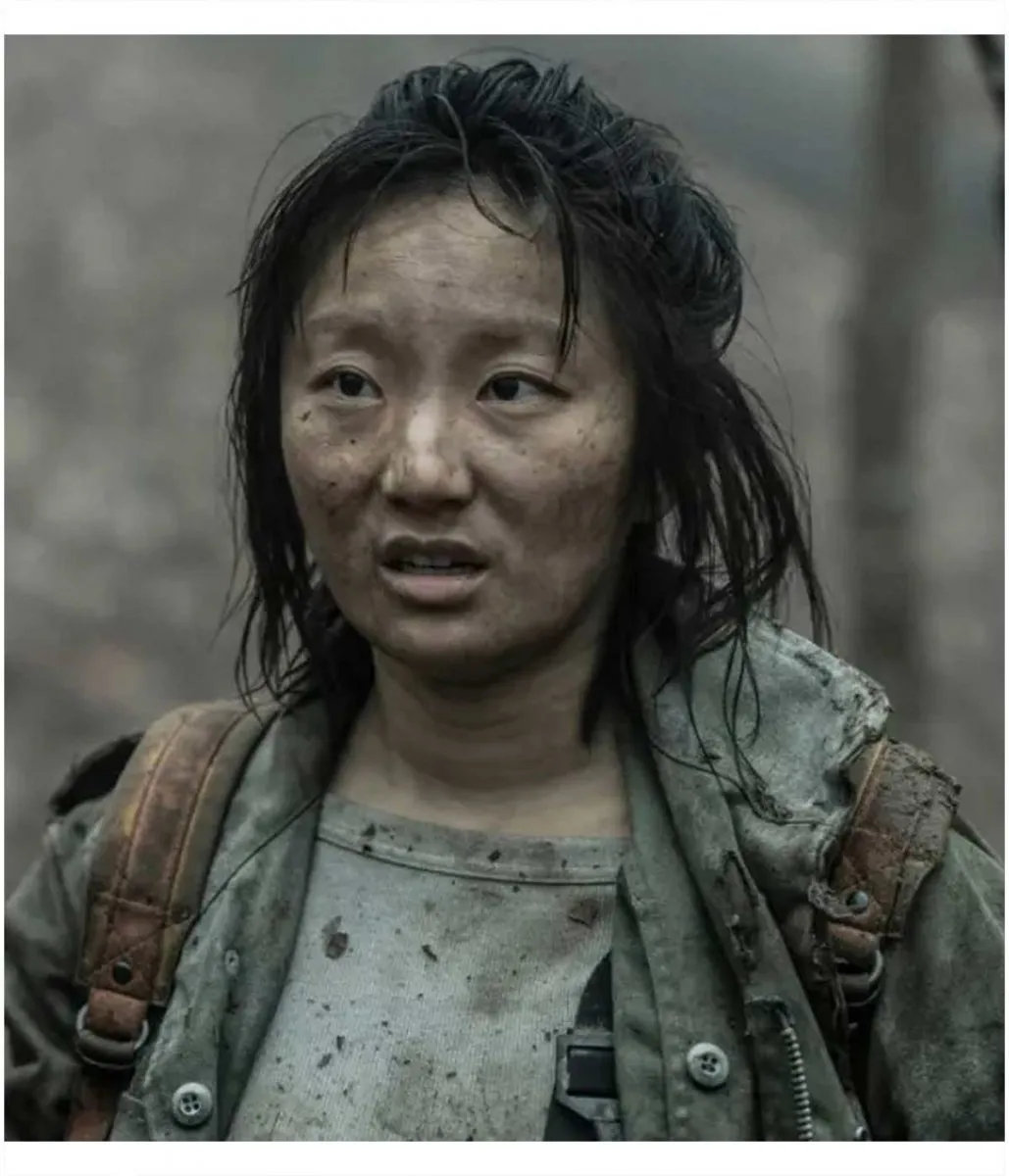 Tales of the Walking Dead Poppy Liu Green Cotton Jacket