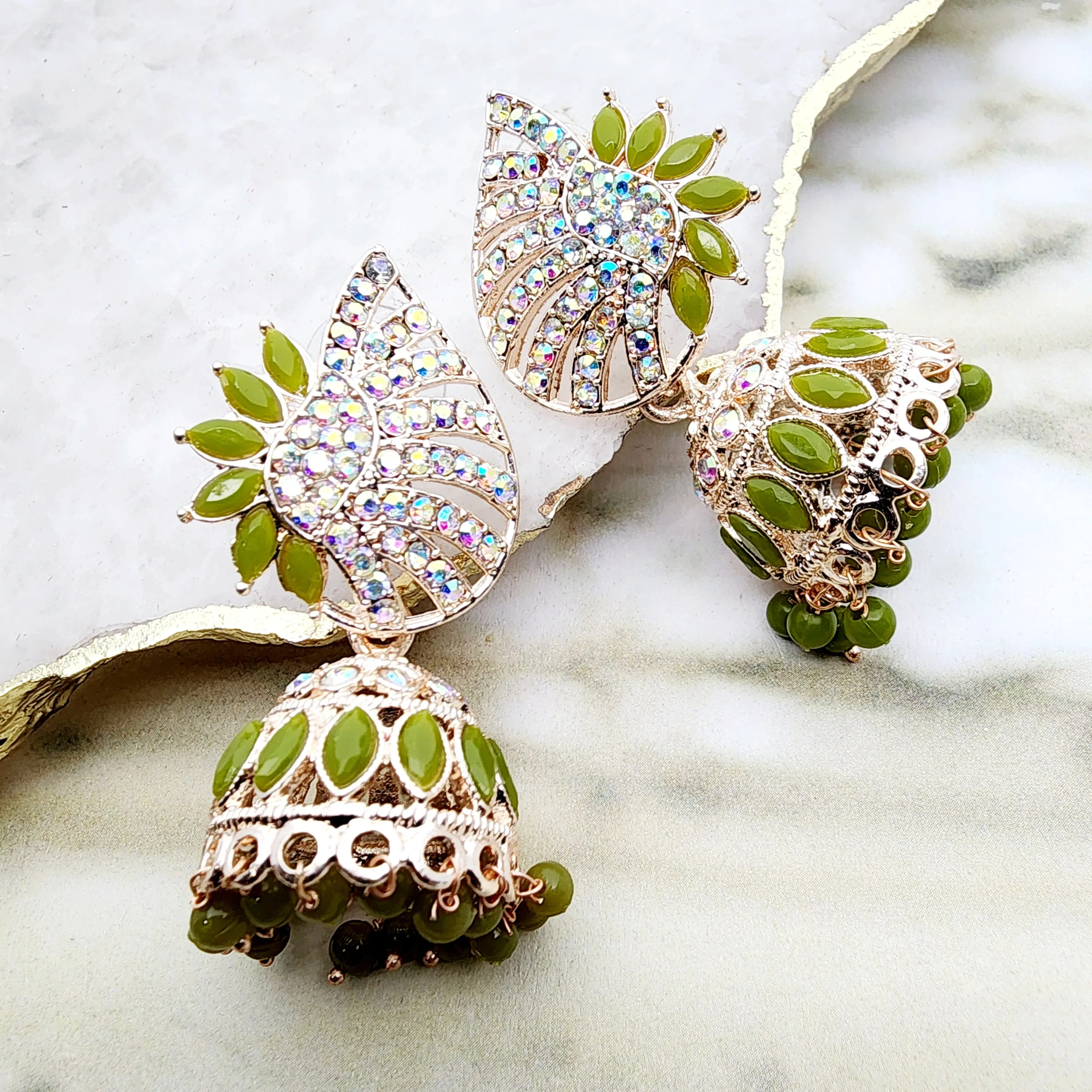 Tameera Jhumka Earrings