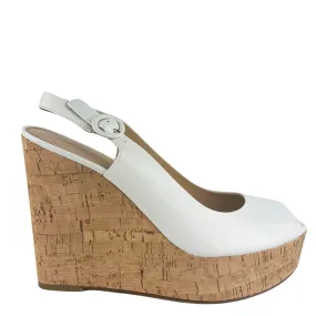 Veronica Beard Dali Wedges in White