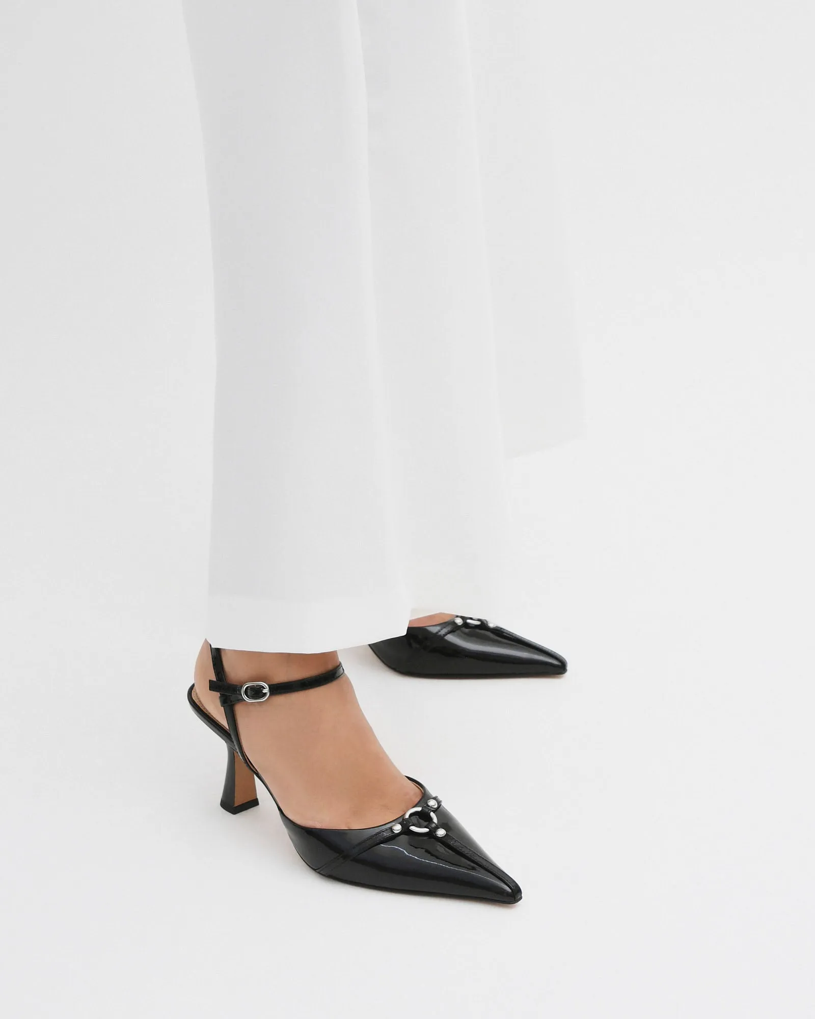 Yuri high heels black patent